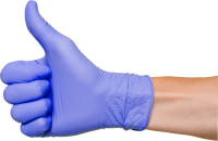 Nitril "S" Handschuhe "NAMO MED", 100 St./Box, violett