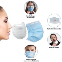 Silikon-Gesichtsabdeckungs-St&uuml;tzrahmen f&uuml;r Masken