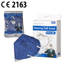 FFP2 Maske "SUMMIT", 1er Blister in 10er Box, dunkelblau