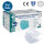Medizinische Gesichtsmaske Typ IIR, 10x5er Pack, grau