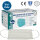 Medizinische Gesichtsmaske Typ IIR, 10x5er Pack, grau