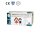 Kinder-Medizinische-Maske Typ IIR, 10x5er Box, rot