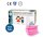 Kinder-Medizinische-Maske Typ IIR, 10x5er Box, rosa