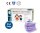 Kinder-Medizinische-Maske Typ IIR, 10x5er Box, lila