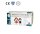 Kinder-Medizinische-Maske Typ IIR, 10x5er Box, lila