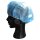 Einweg-Schutzhaube PP-Vlies, 50 St&uuml;ck, blau
