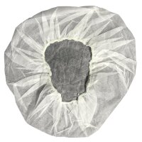 Einweg-Schutzhaube PP-Vlies, 50 St&uuml;ck, weiss