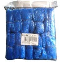 Einweg-Schuh&uuml;berzieher, 100 St&uuml;ck, blau